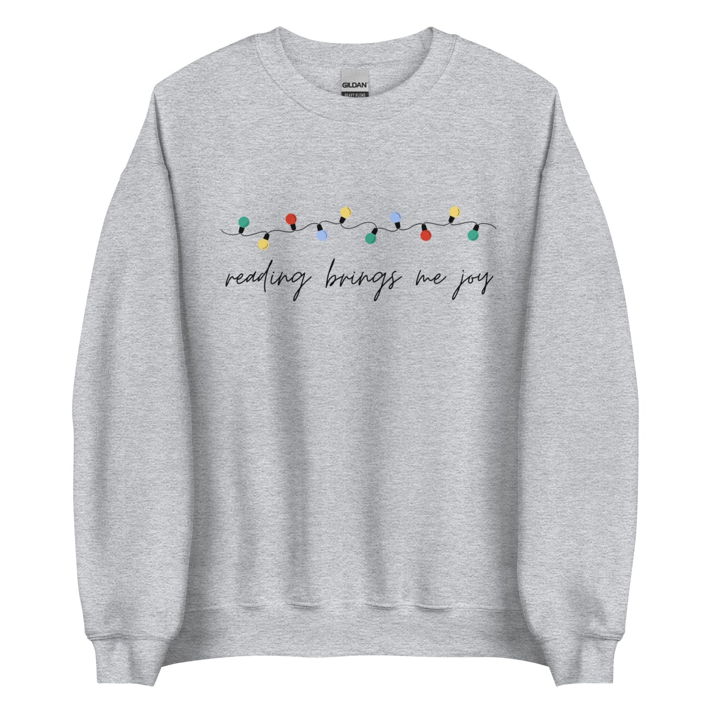 reading brings me joy sweatshirt