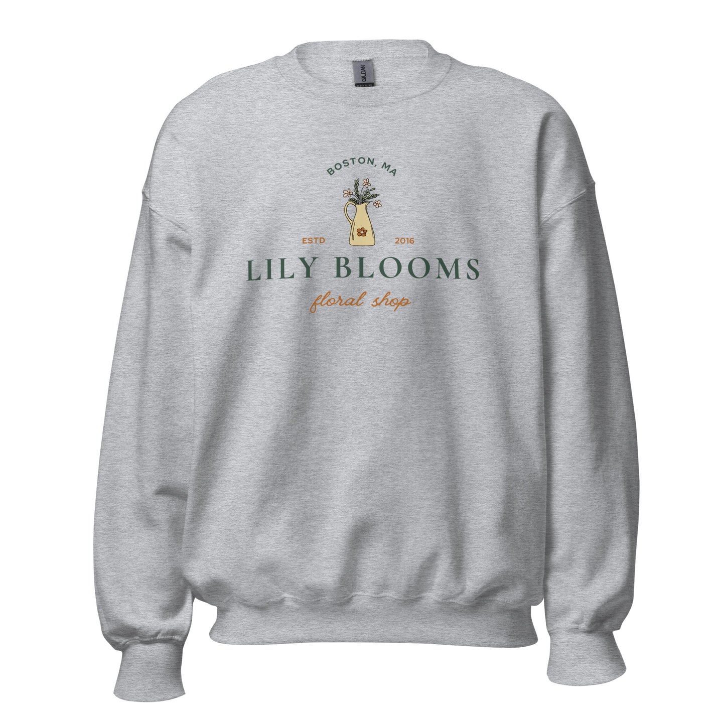 lily blooms sweatshirt
