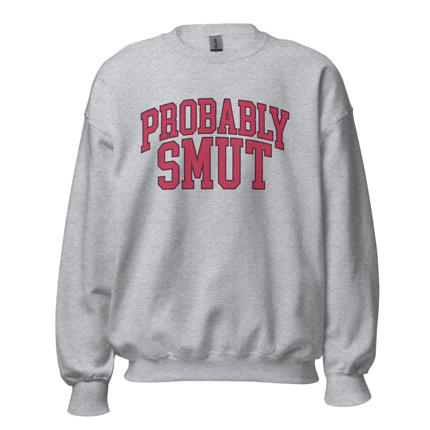 probably smut varsity sweatshirt