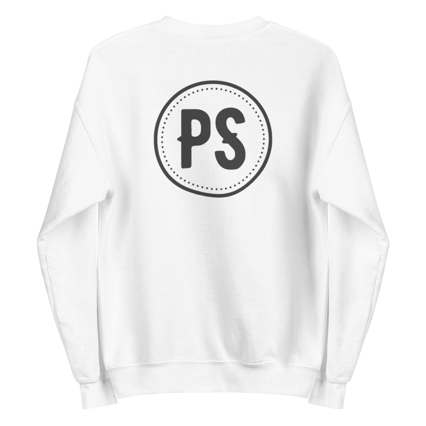 what are you reading/PS logo sweatshirt