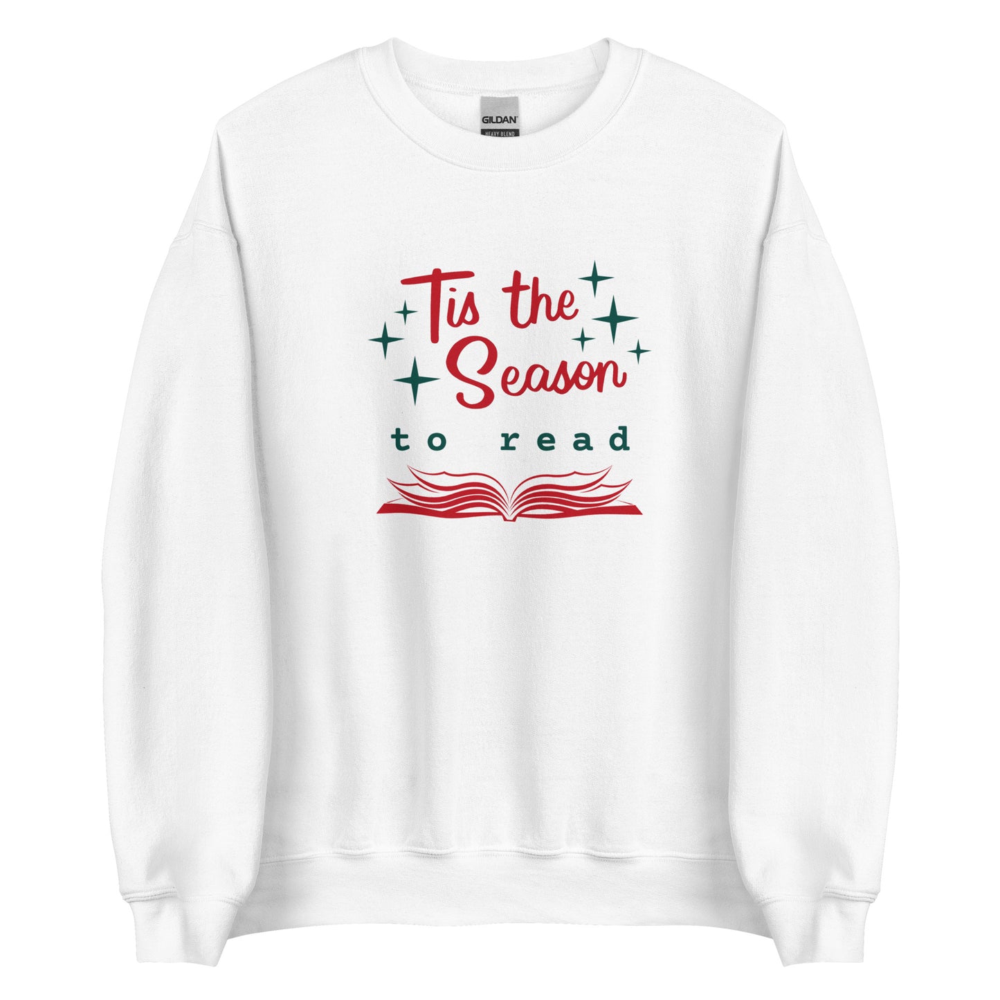 tis the season to read sweatshirt