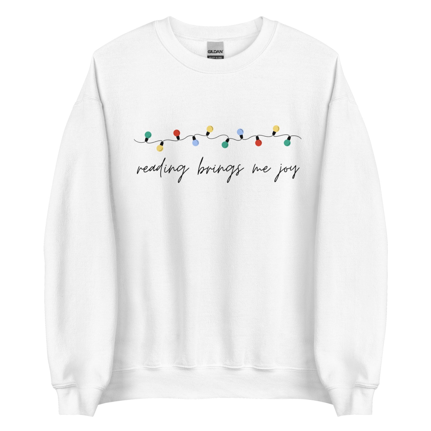 reading brings me joy sweatshirt