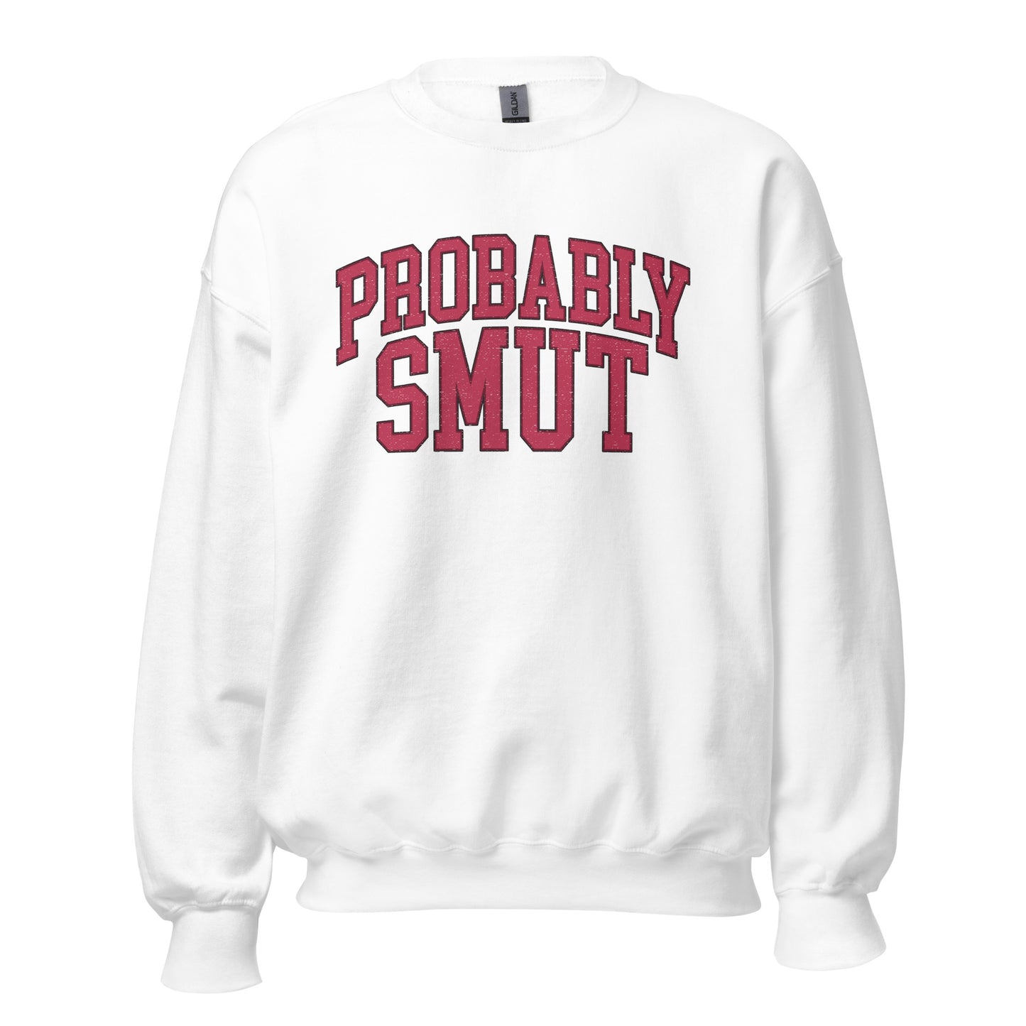 probably smut varsity sweatshirt