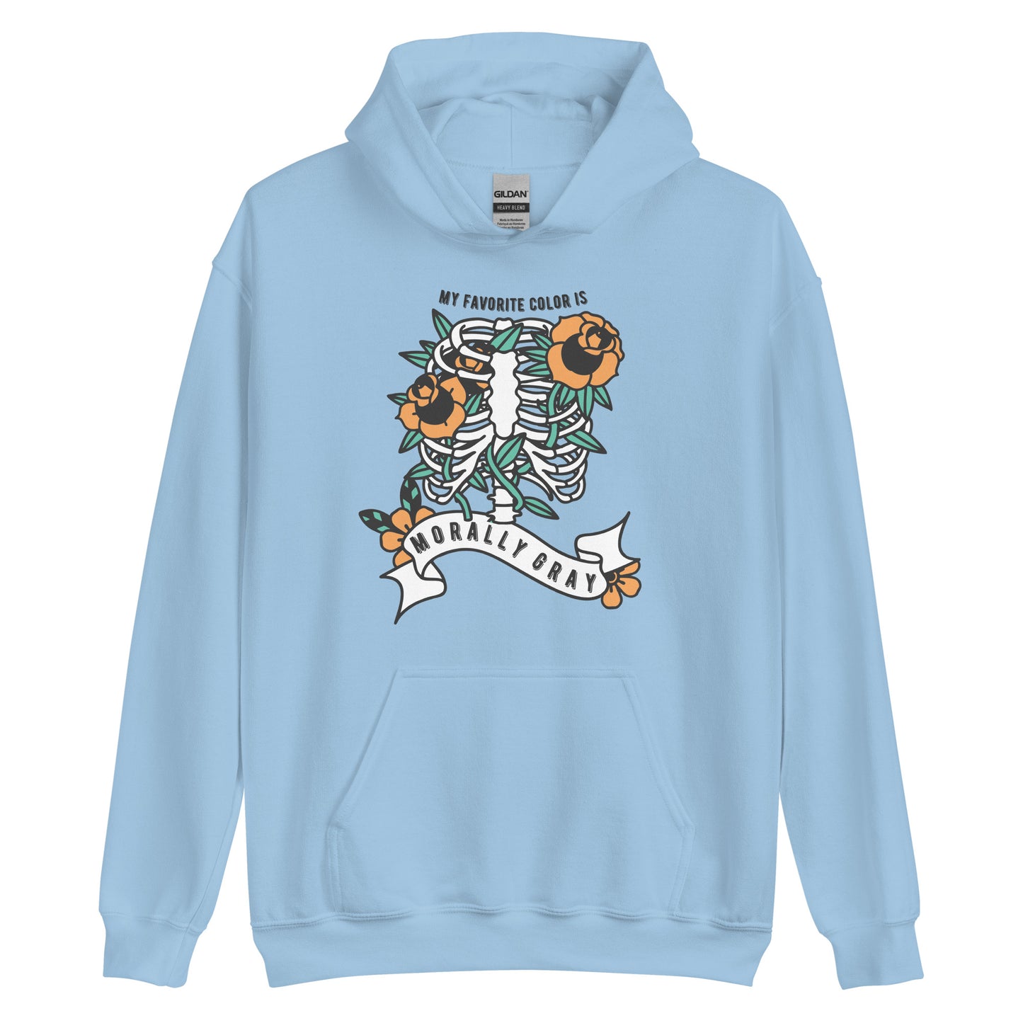 my favorite color is morally gray hoodie