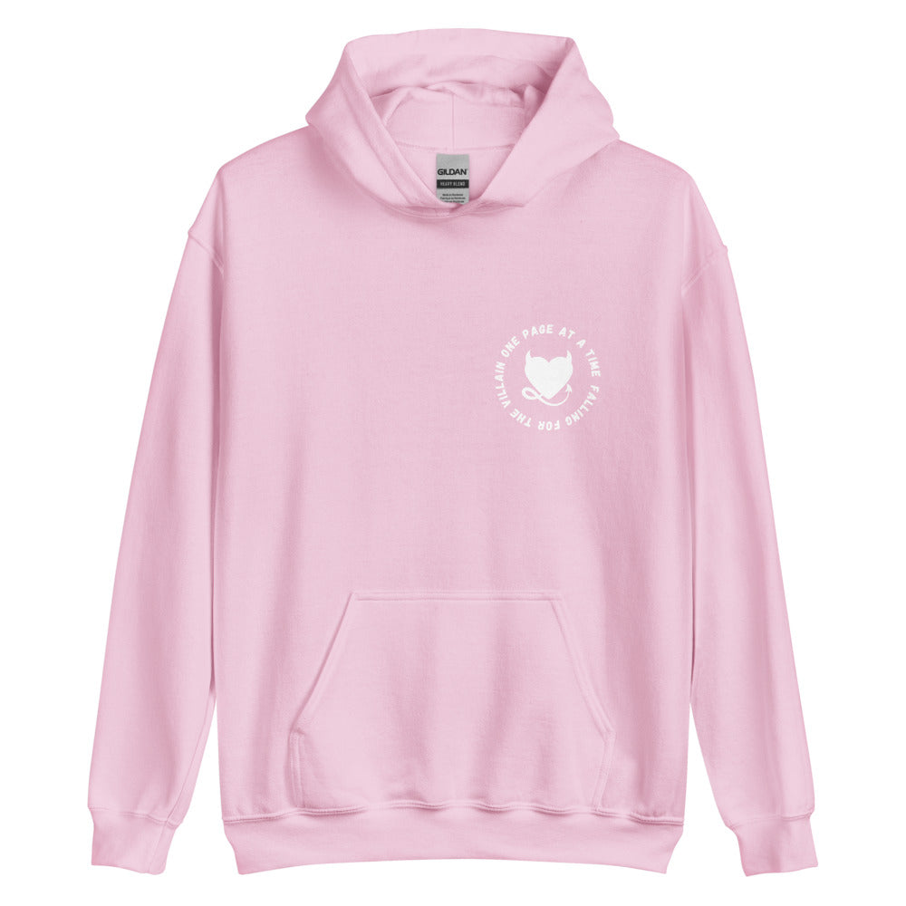 falling for the villain one page at a time hoodie