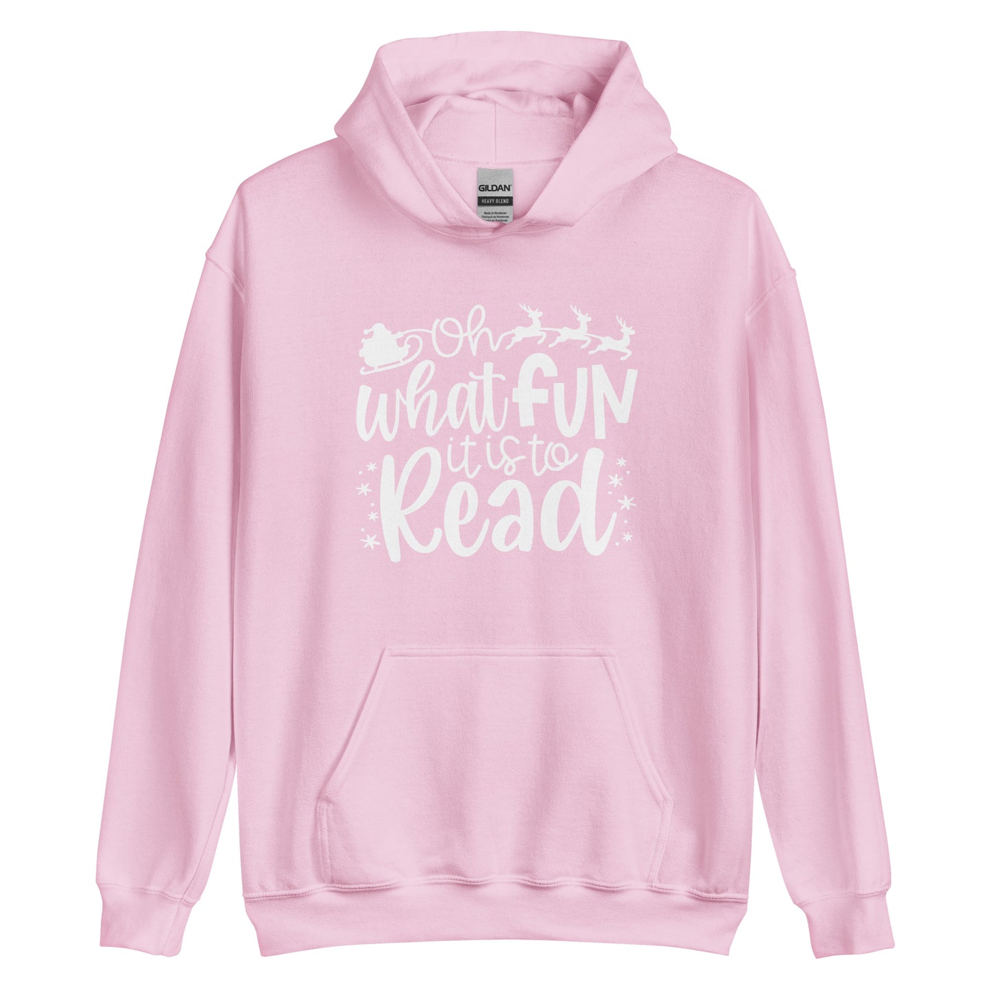 oh what fun it is to read hoodie