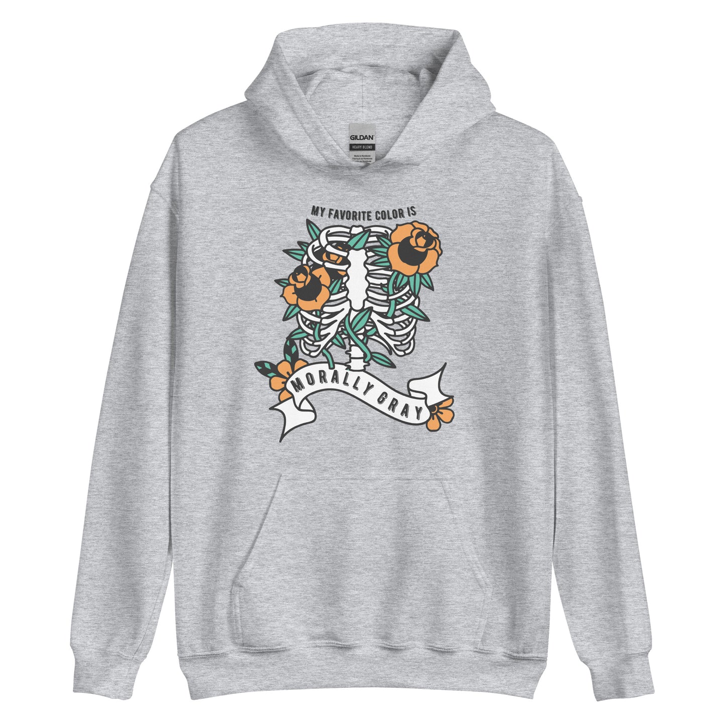 my favorite color is morally gray hoodie