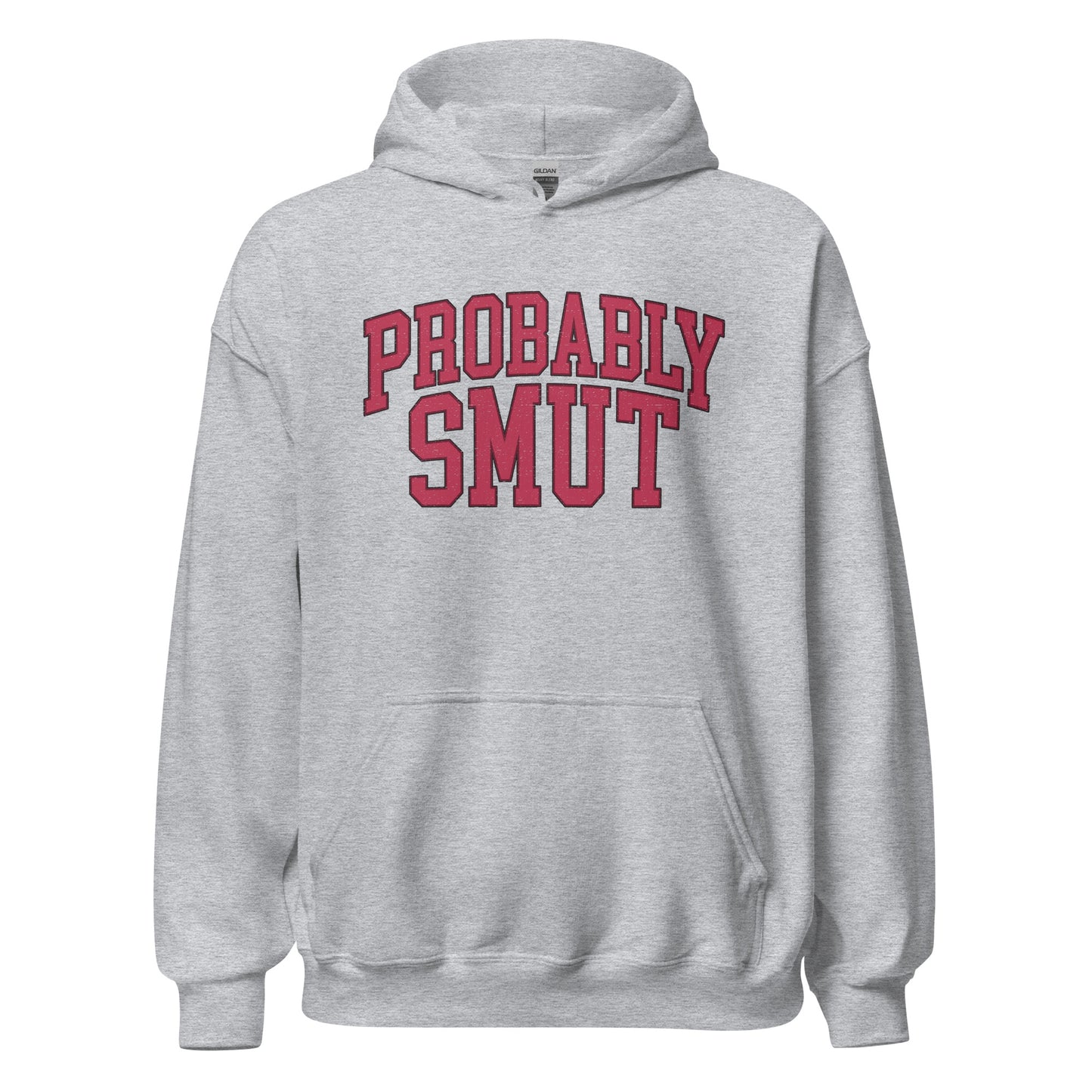 probably smut varsity hoodie