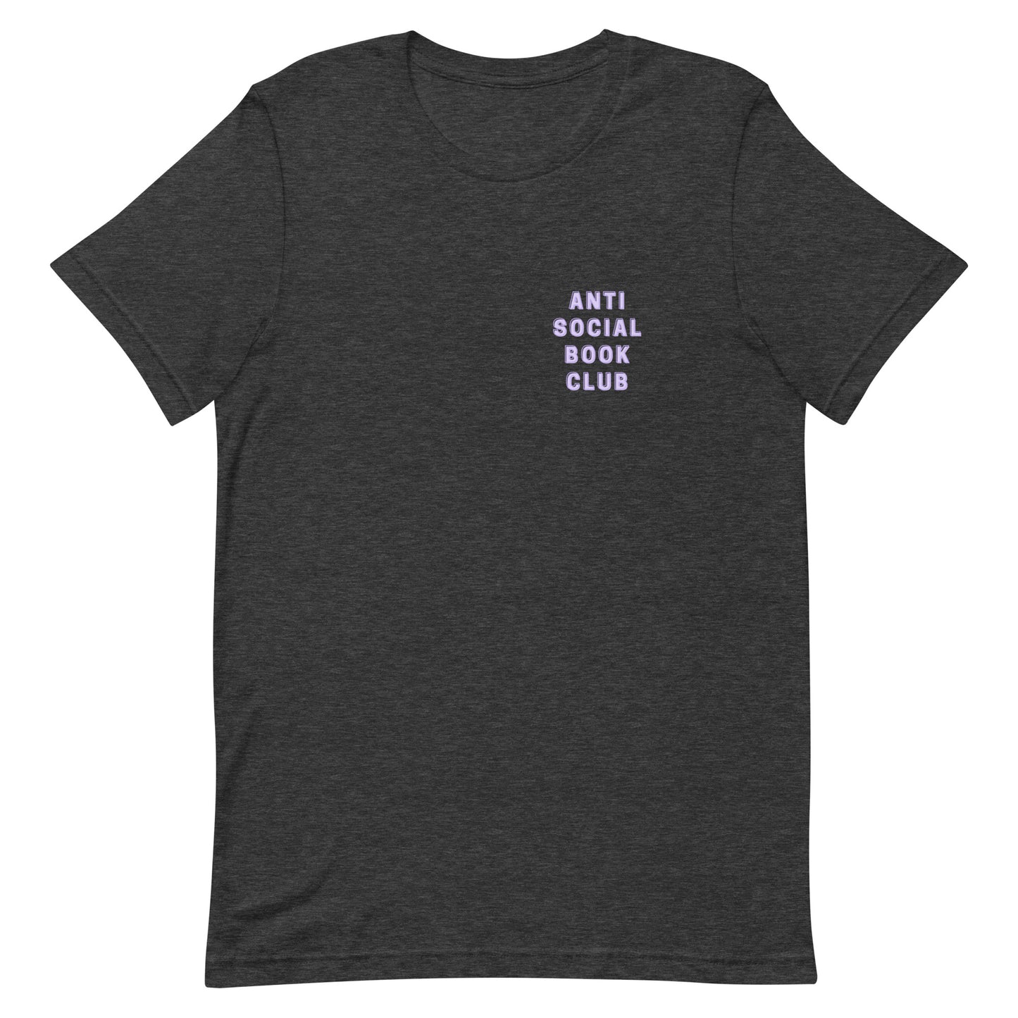 anti social book club t-shirt