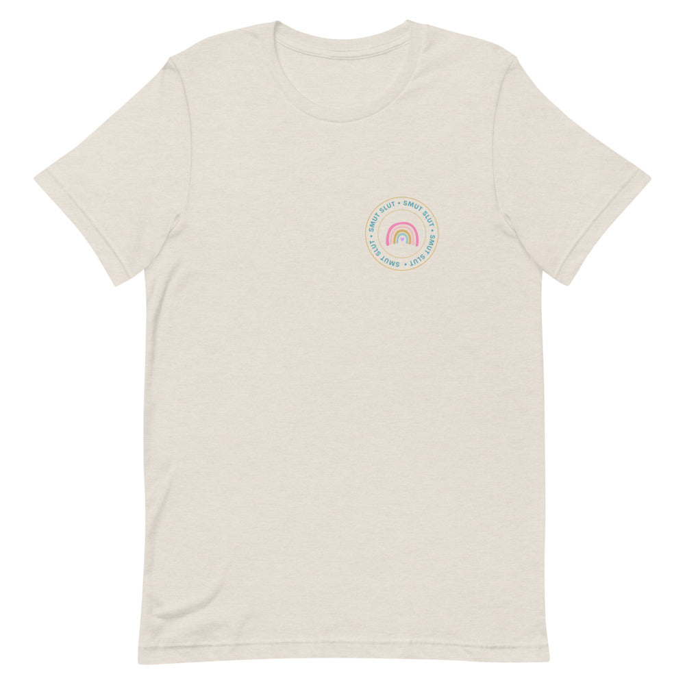 smut slut rainbow t-shirt