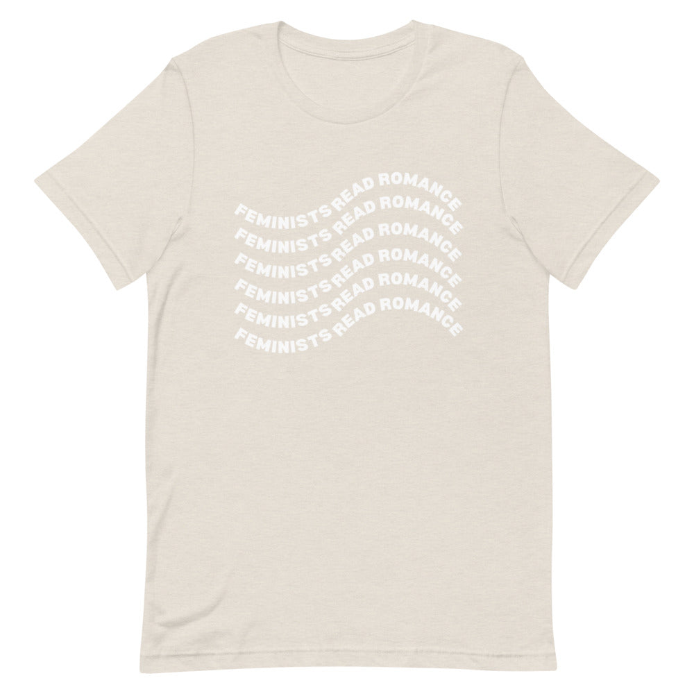 feminists read romance t-shirt