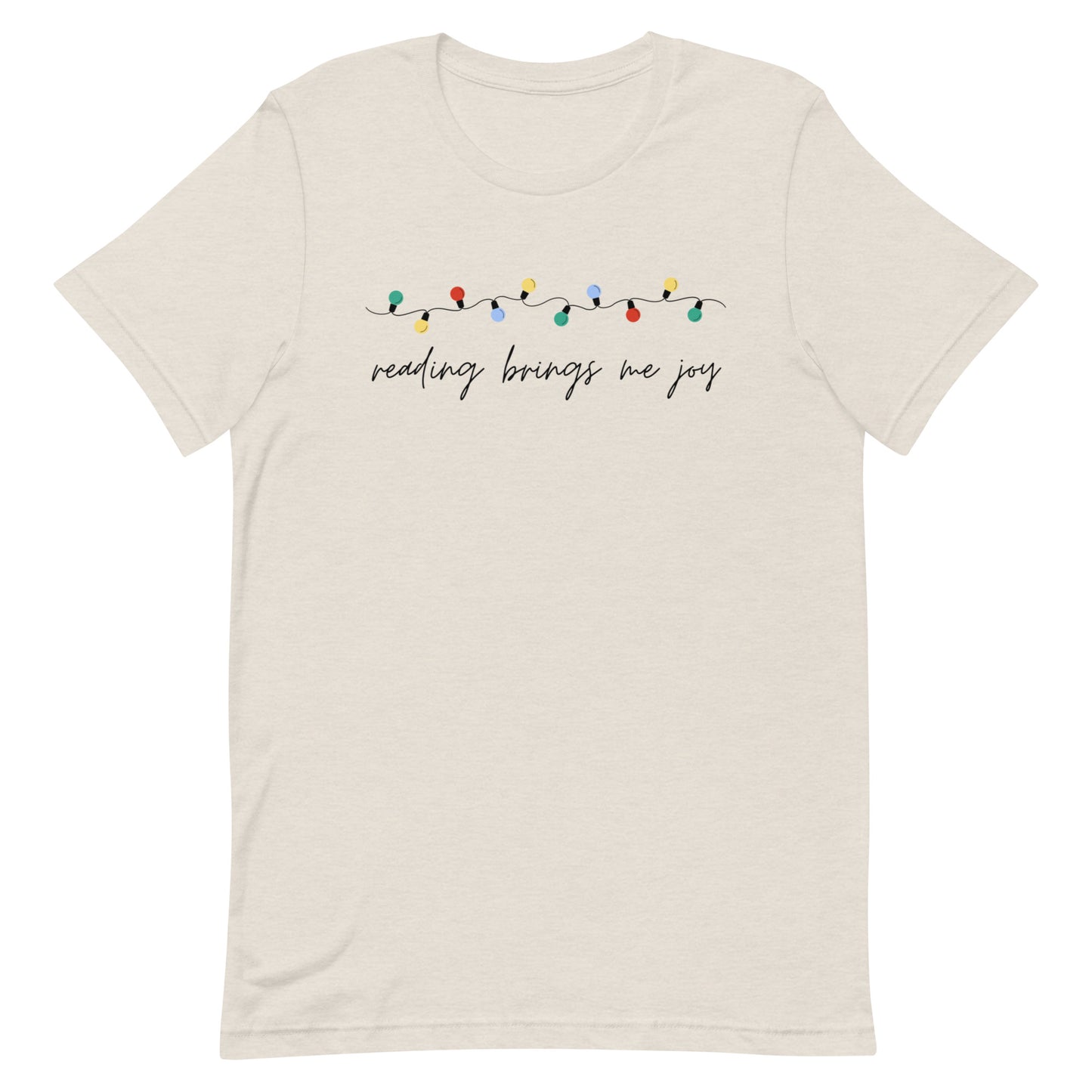reading brings me joy t-shirt