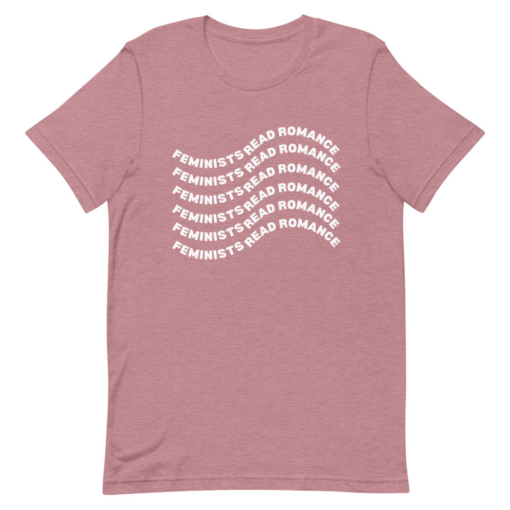 feminists read romance t-shirt