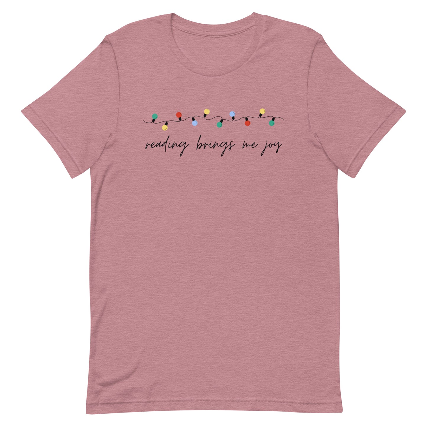 reading brings me joy t-shirt