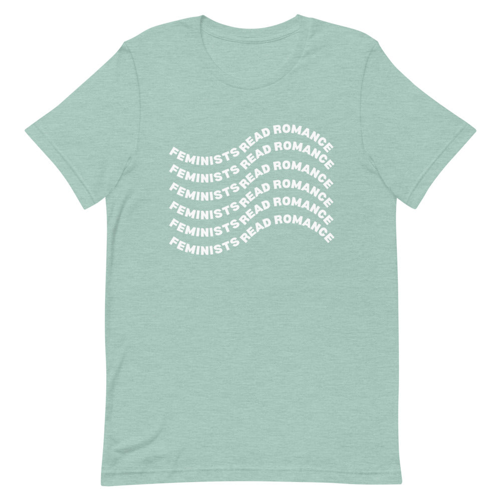 feminists read romance t-shirt