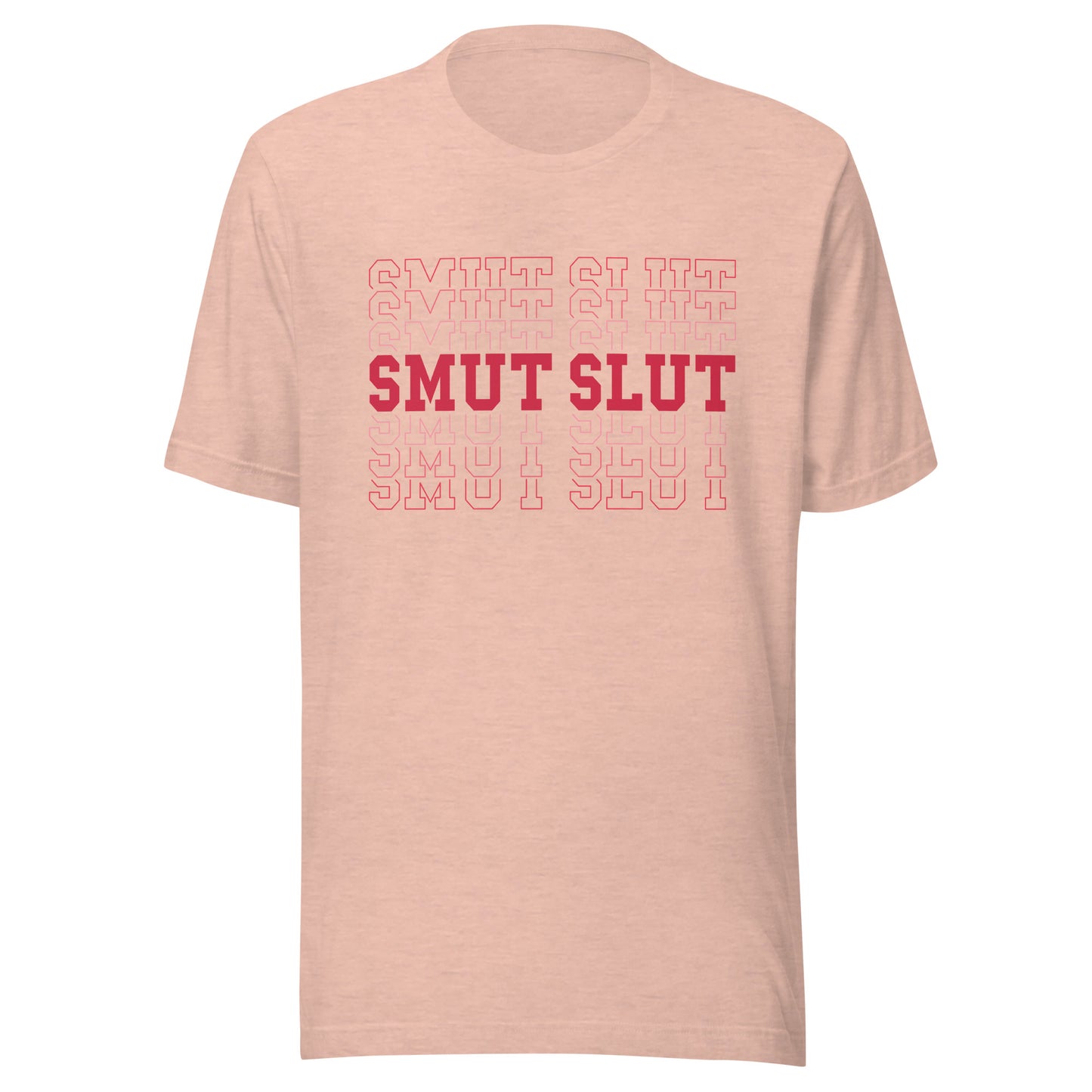 smut slut varsity t-shirt