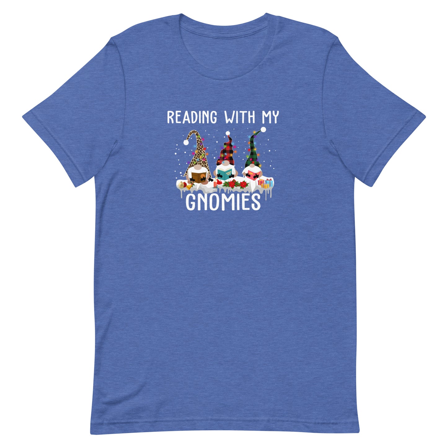 reading with my gnomies t-shirt