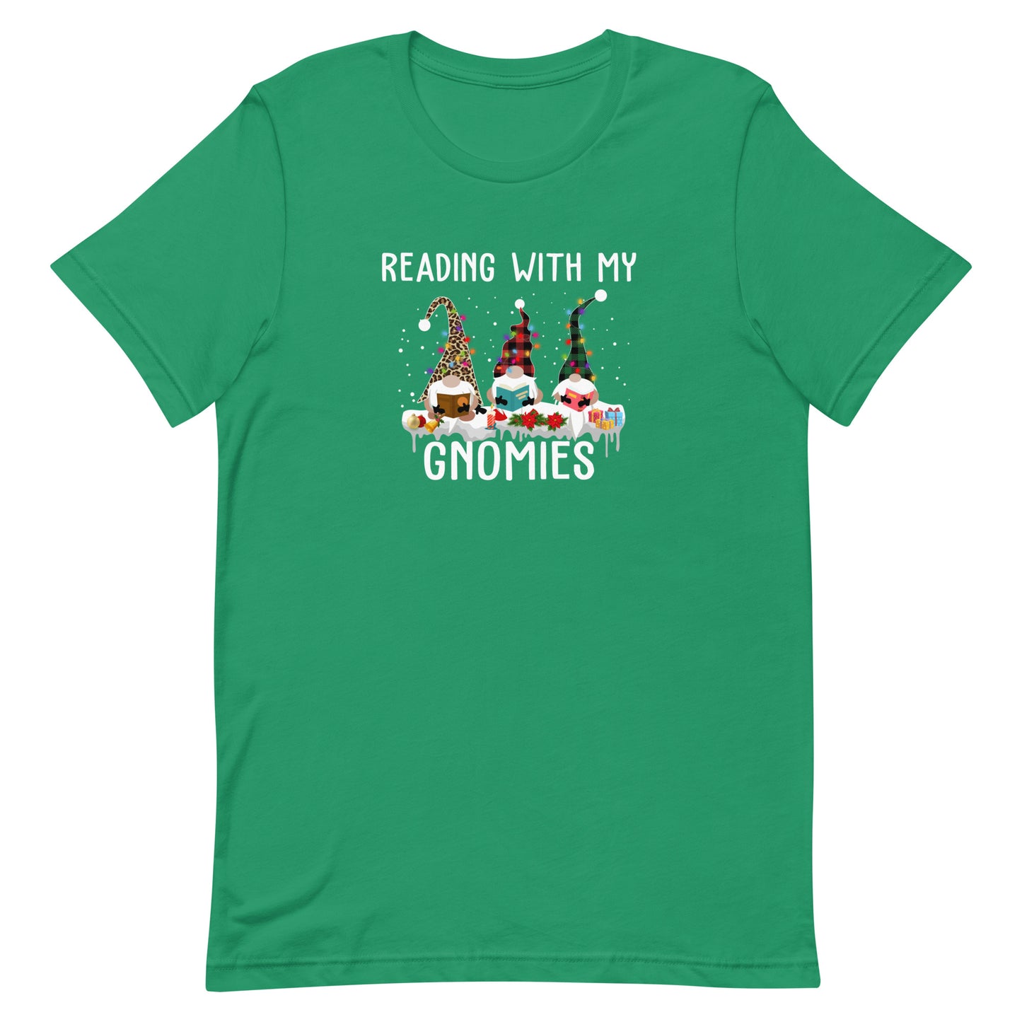 reading with my gnomies t-shirt
