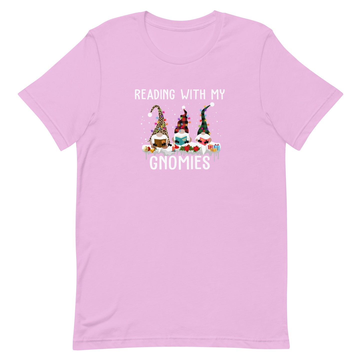 reading with my gnomies t-shirt