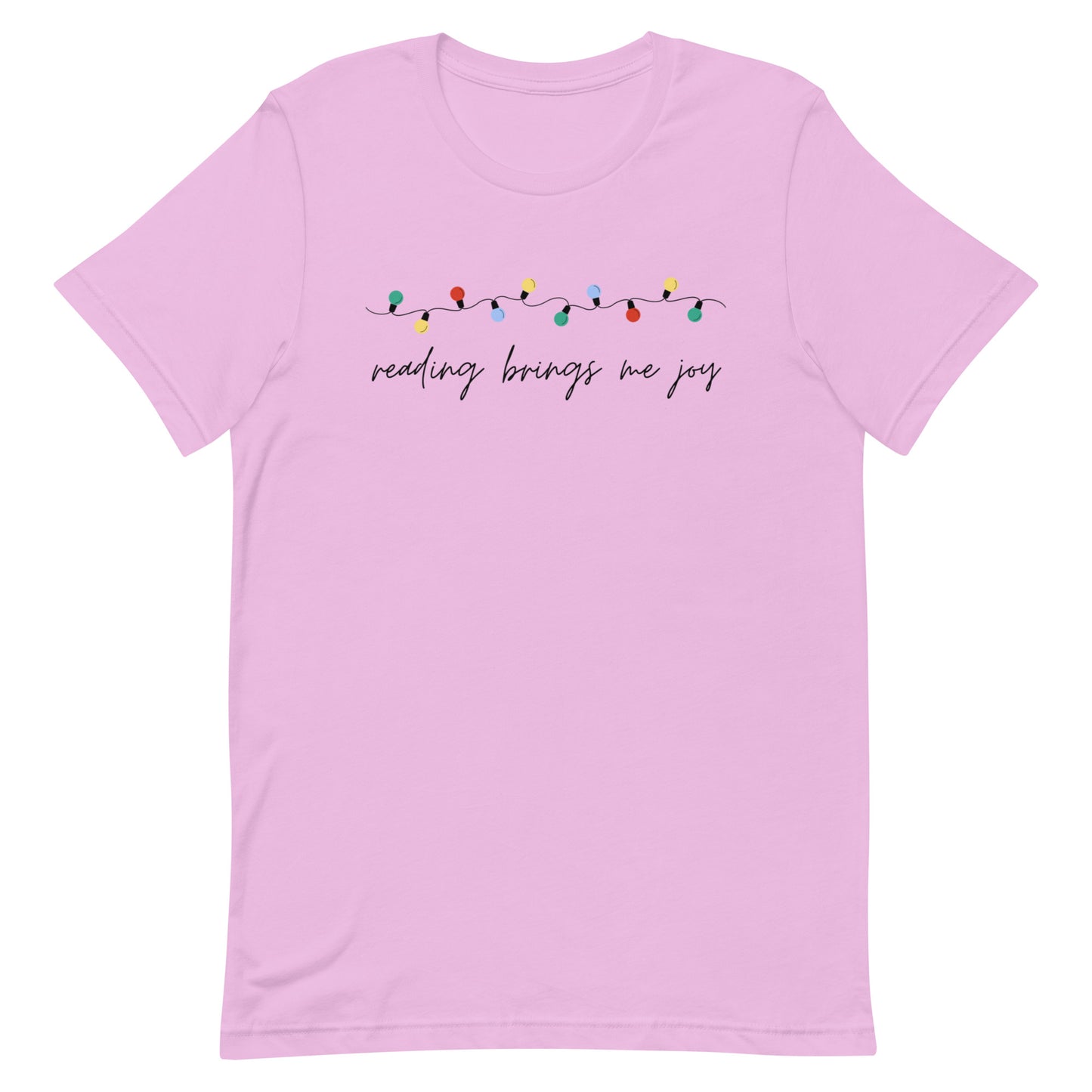 reading brings me joy t-shirt