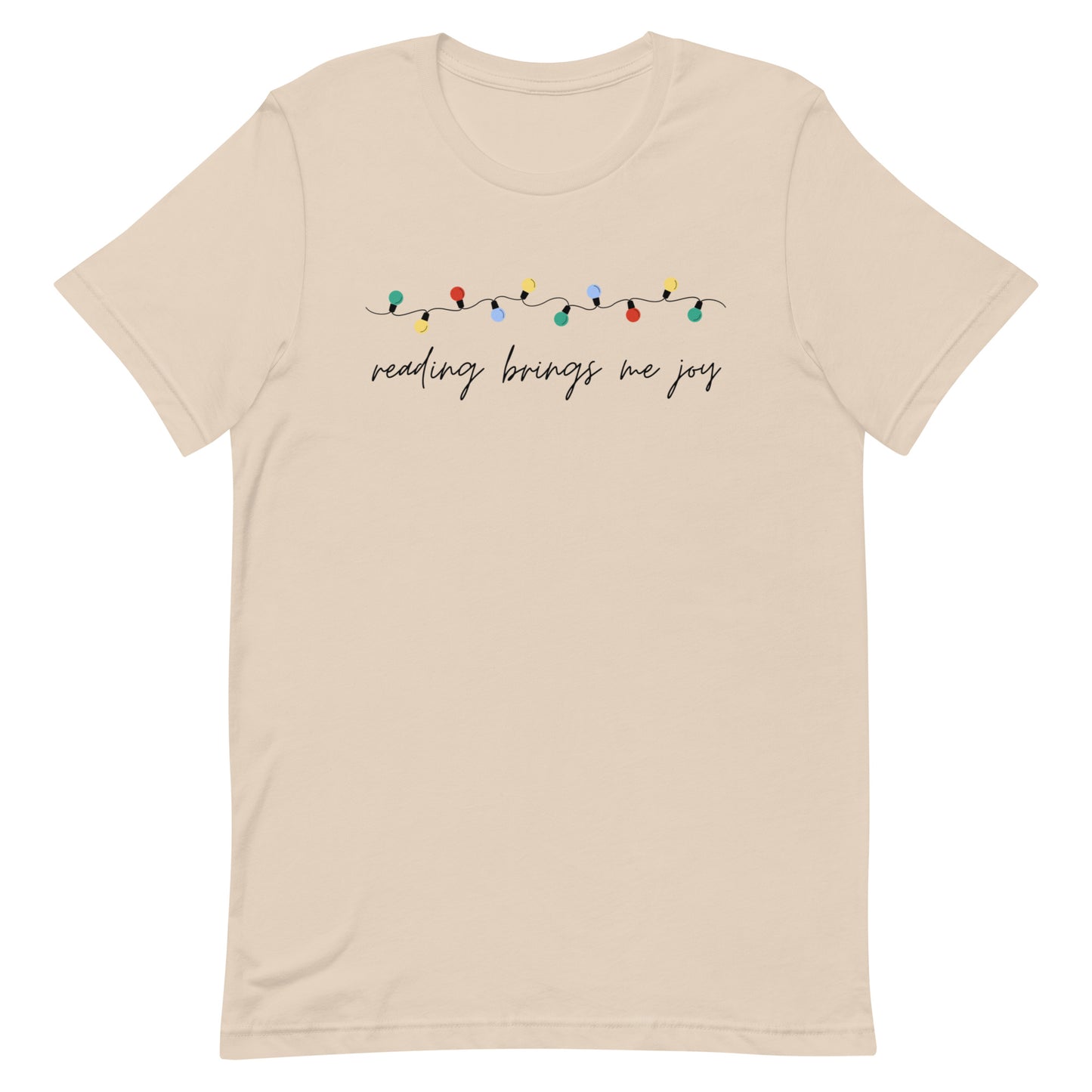 reading brings me joy t-shirt