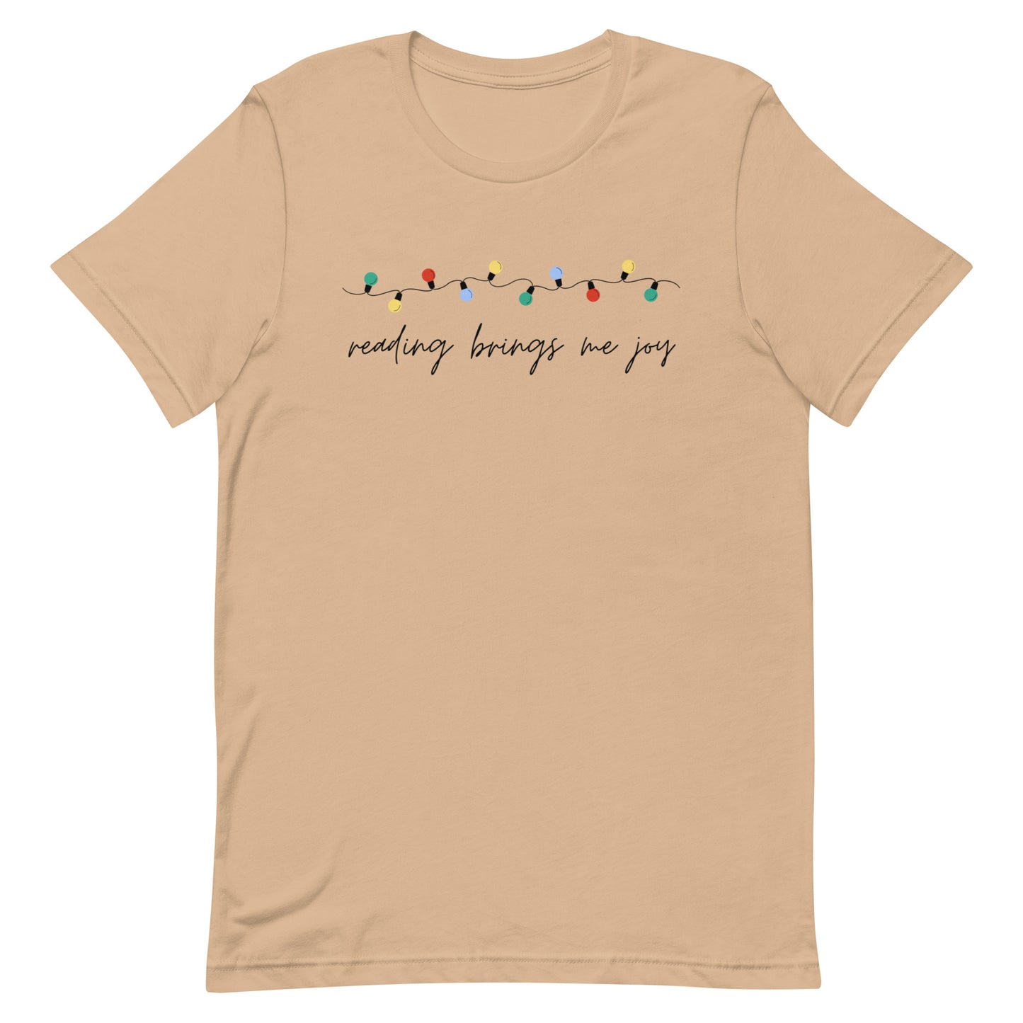 reading brings me joy t-shirt
