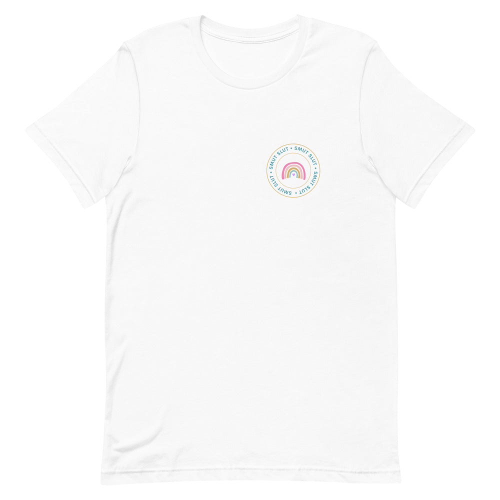 smut slut rainbow t-shirt