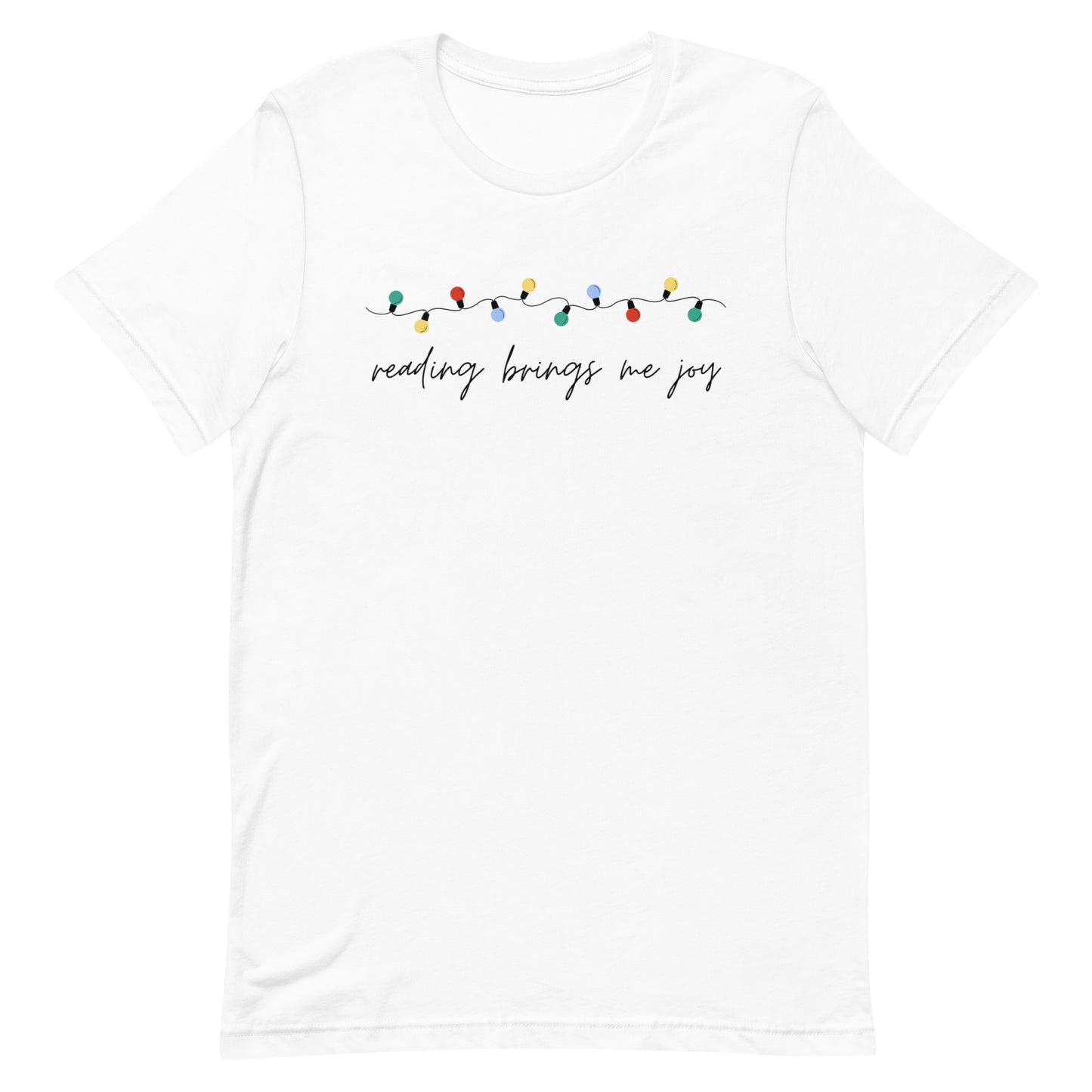 reading brings me joy t-shirt