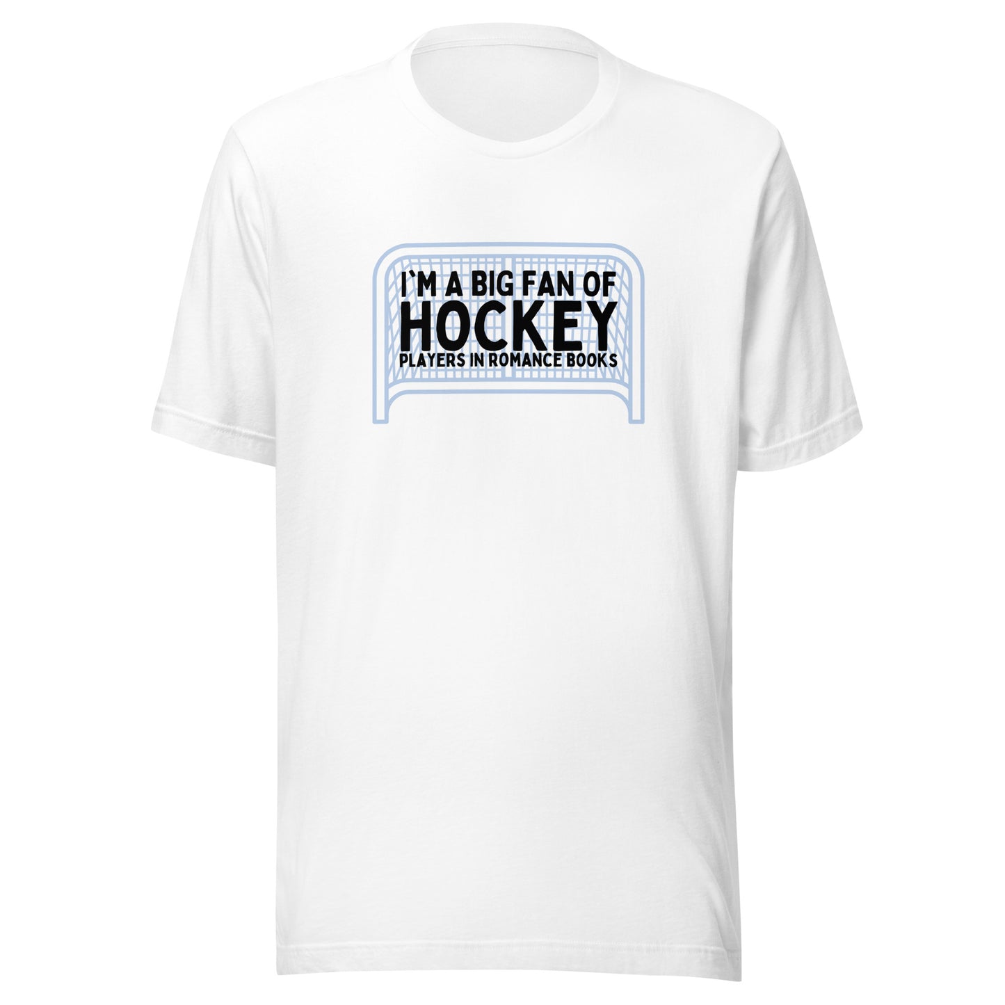 i'm a big fan of hockey players in romance books t-shirt