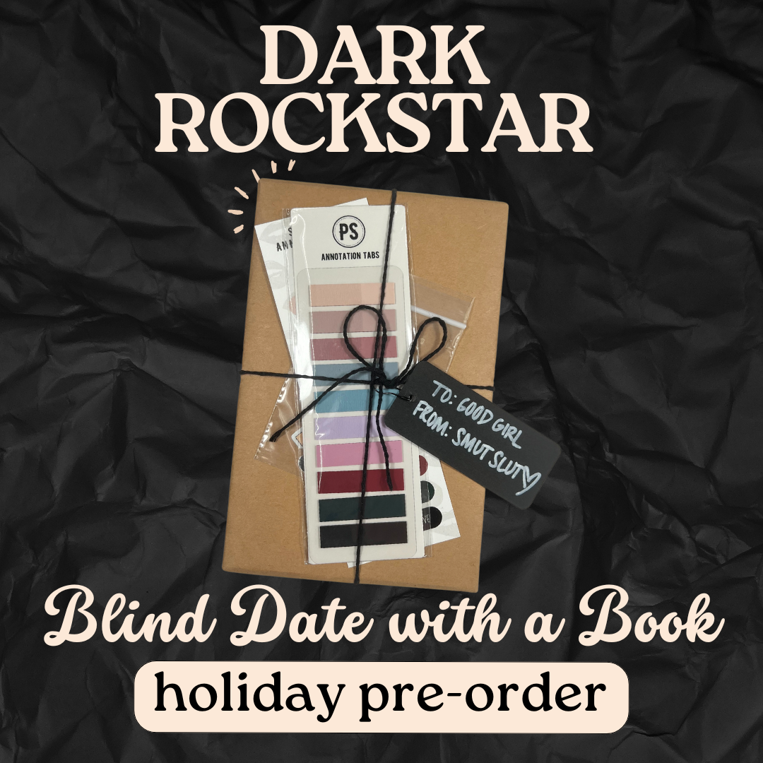 DARK ROCKSTAR special edition blind date with a book PRE-ORDER