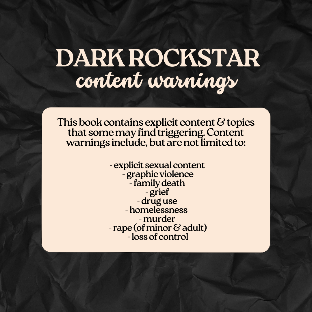 DARK ROCKSTAR special edition blind date with a book PRE-ORDER