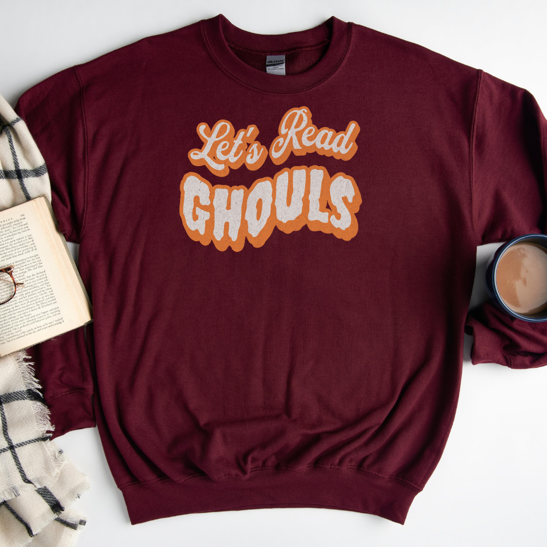 let's read ghouls sweatshirt