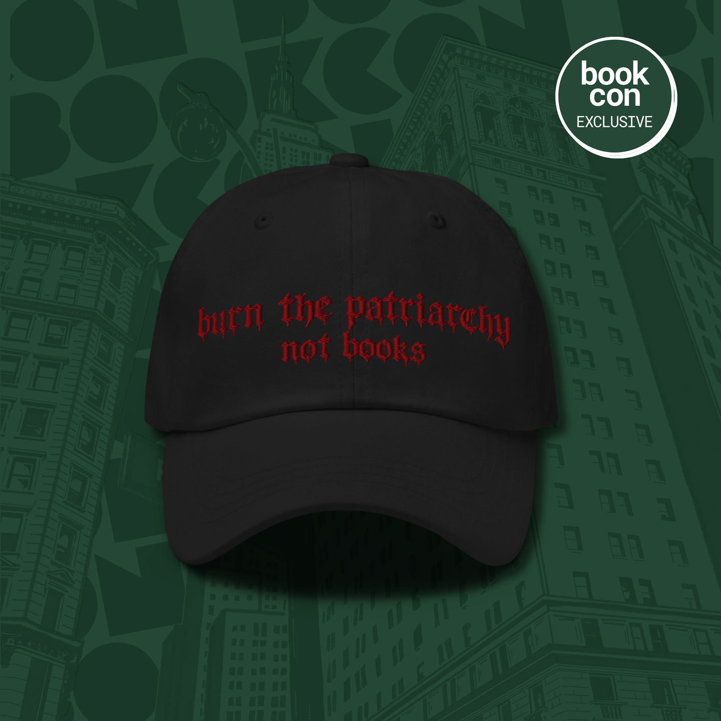 [PREORDER] burn the patriarchy not books hat