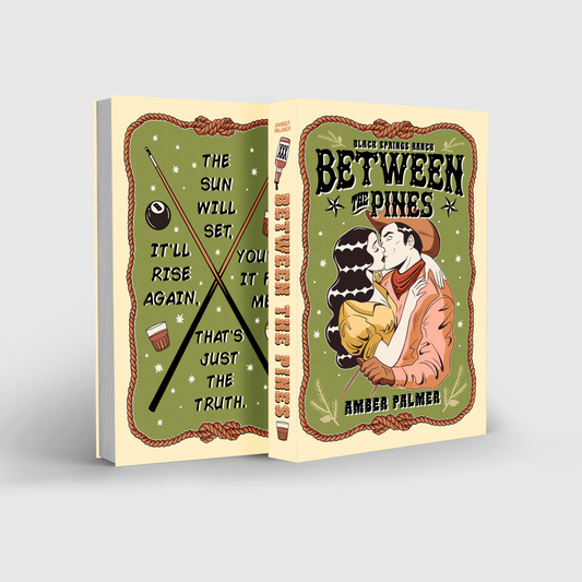 Between the Pines by Amber Palmer - SE paperback