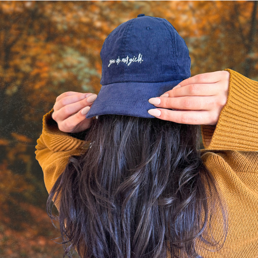 you do not yield corduroy hat