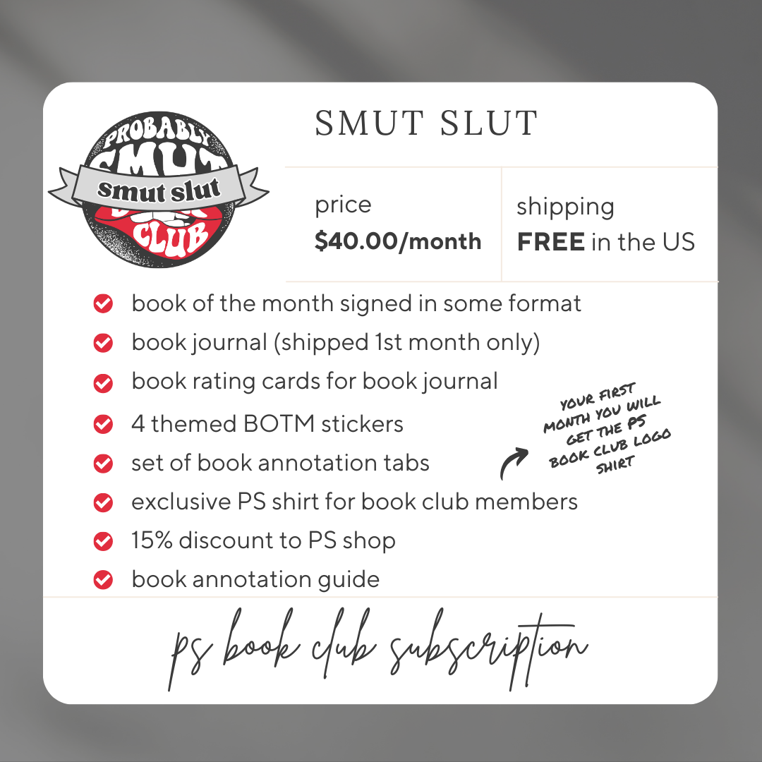 smut slut book club subscription