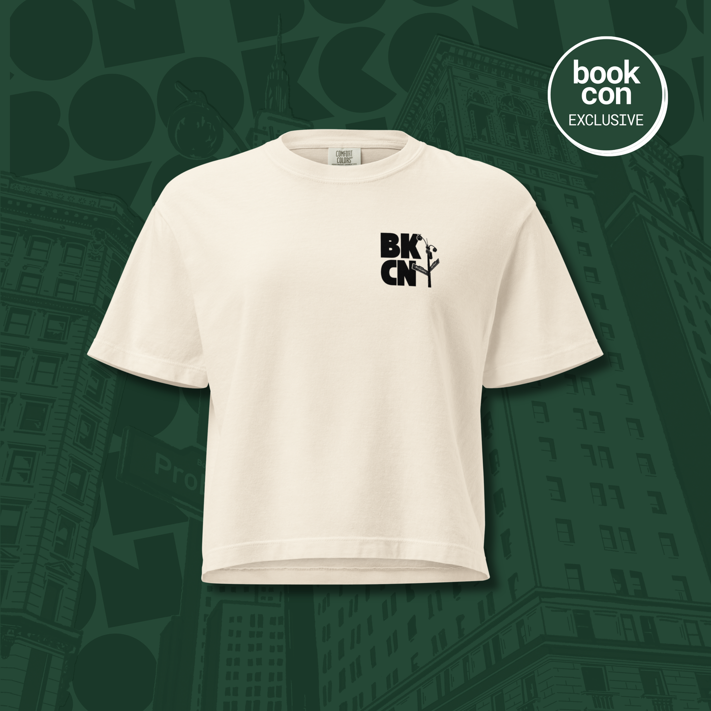 BookCon 2026 boxy tee