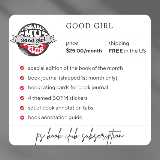 probably smut book club subscription