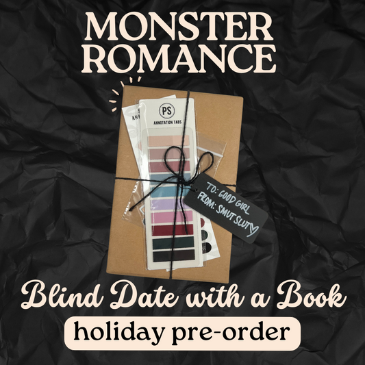 MONSTER ROMANCE special edition blind date with a book PRE-ORDER