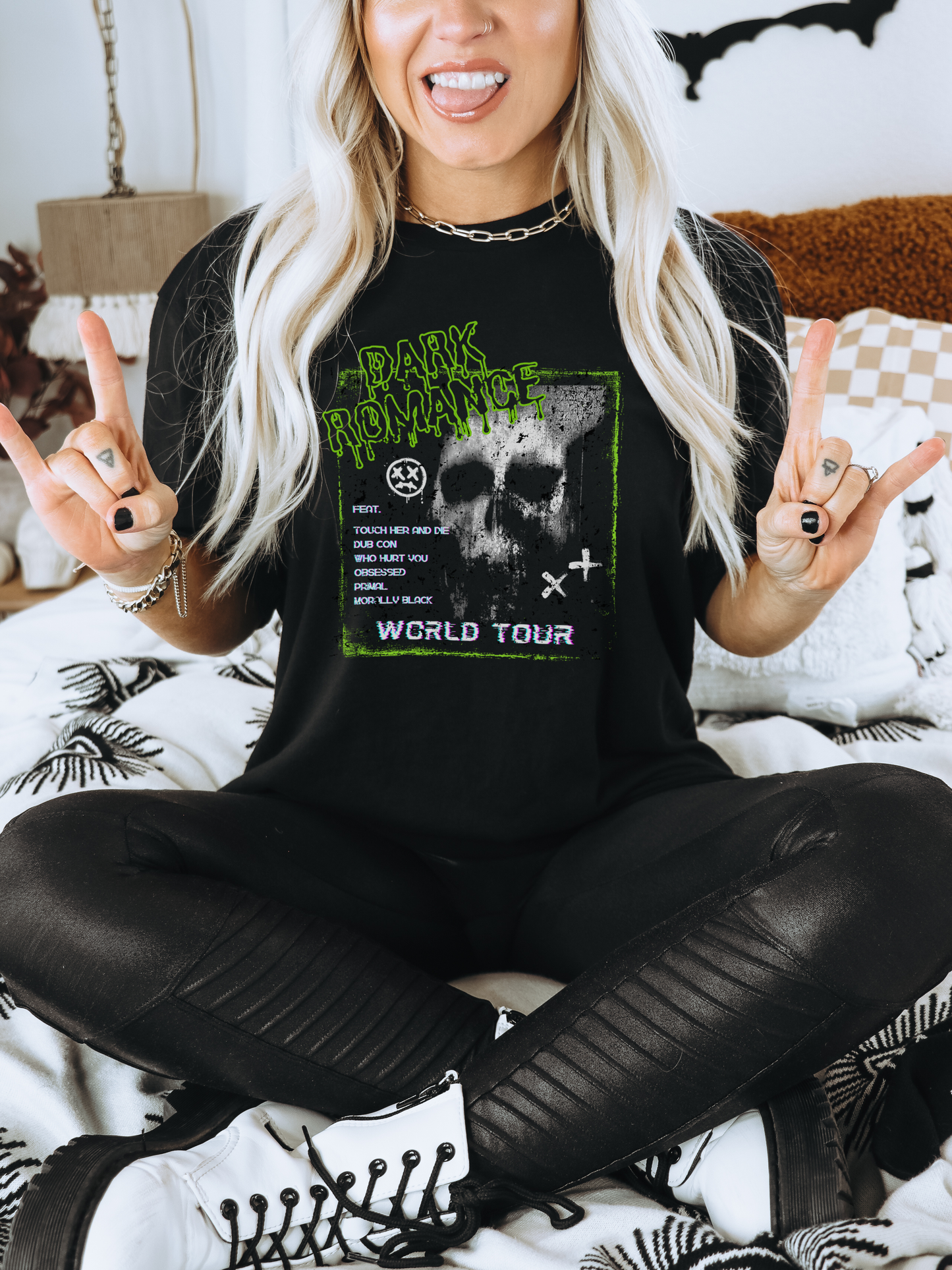 dark romance world tour t-shirt