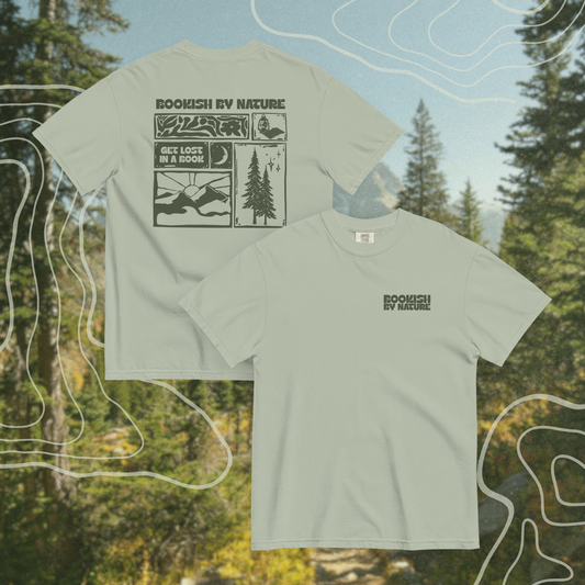 bookish by nature t-shirt
