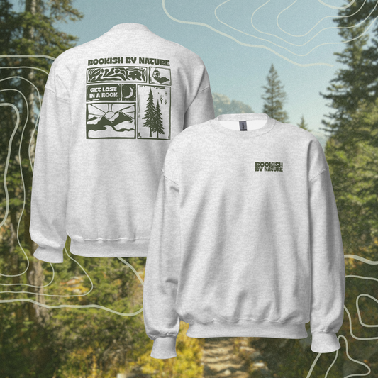 bookish by nature sweatshirt