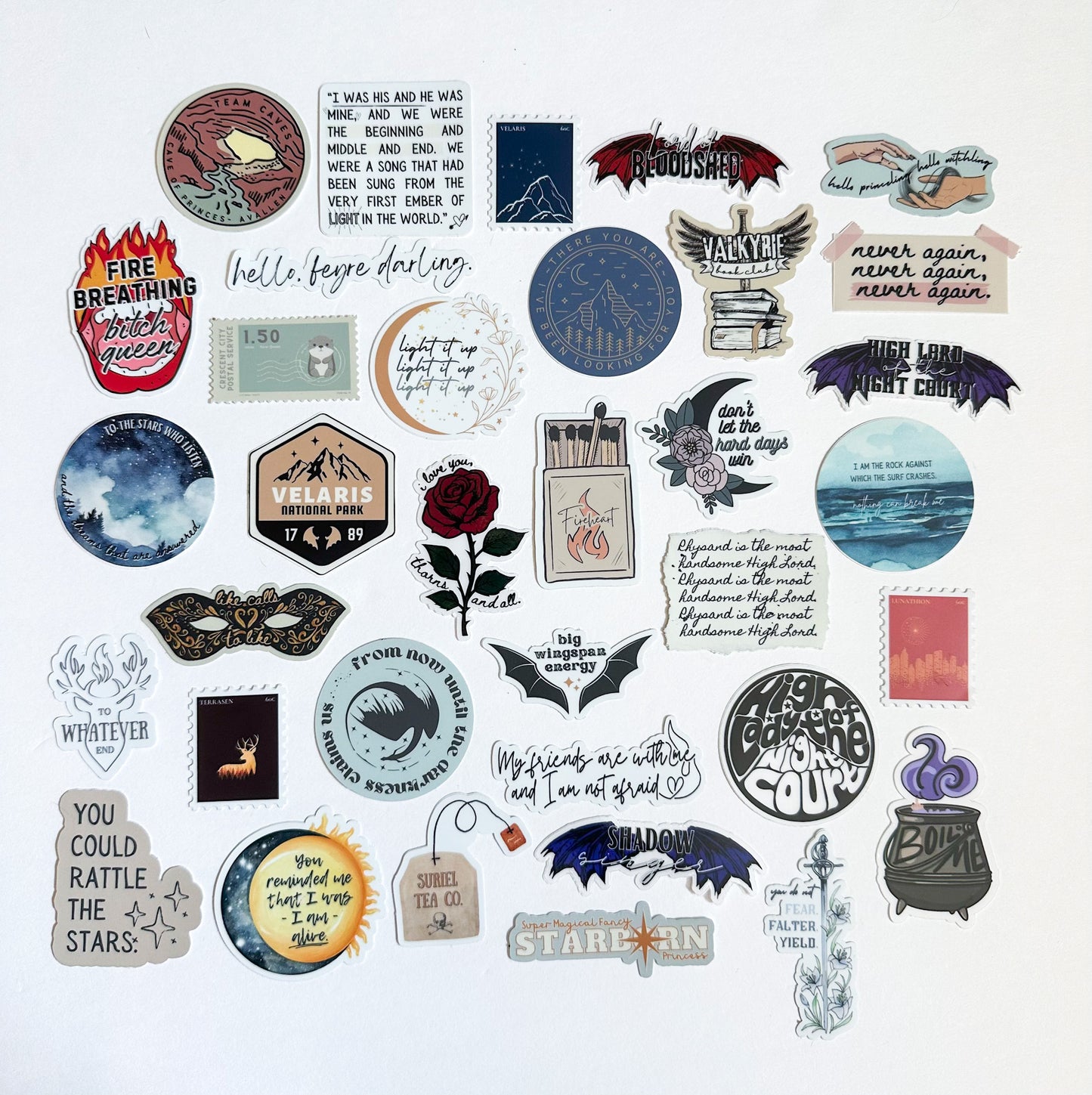 SJM sticker bundle (entire set of 35)