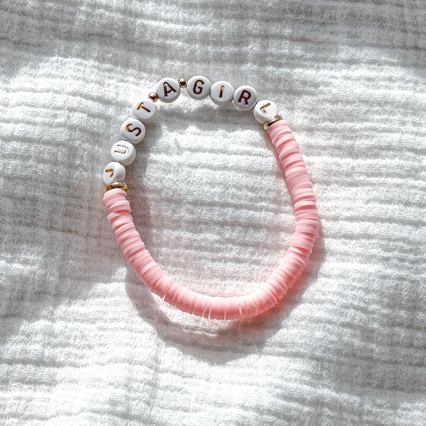 just a girl friendship bracelet