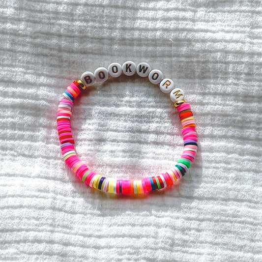 bookworm friendship bracelet