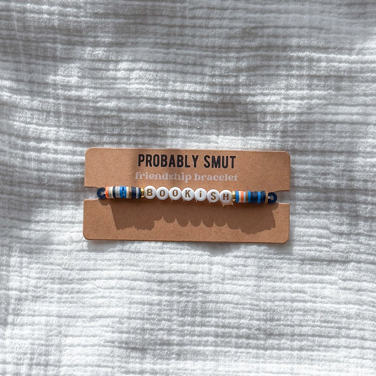 bookish friendship bracelet