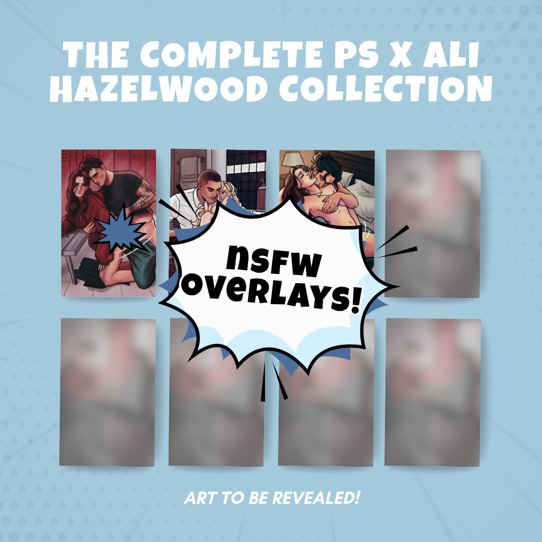 Ali Hazelwood x PS Collection Overlay Art Prints (set of 8)