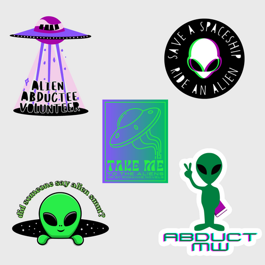 alien sticker bundle