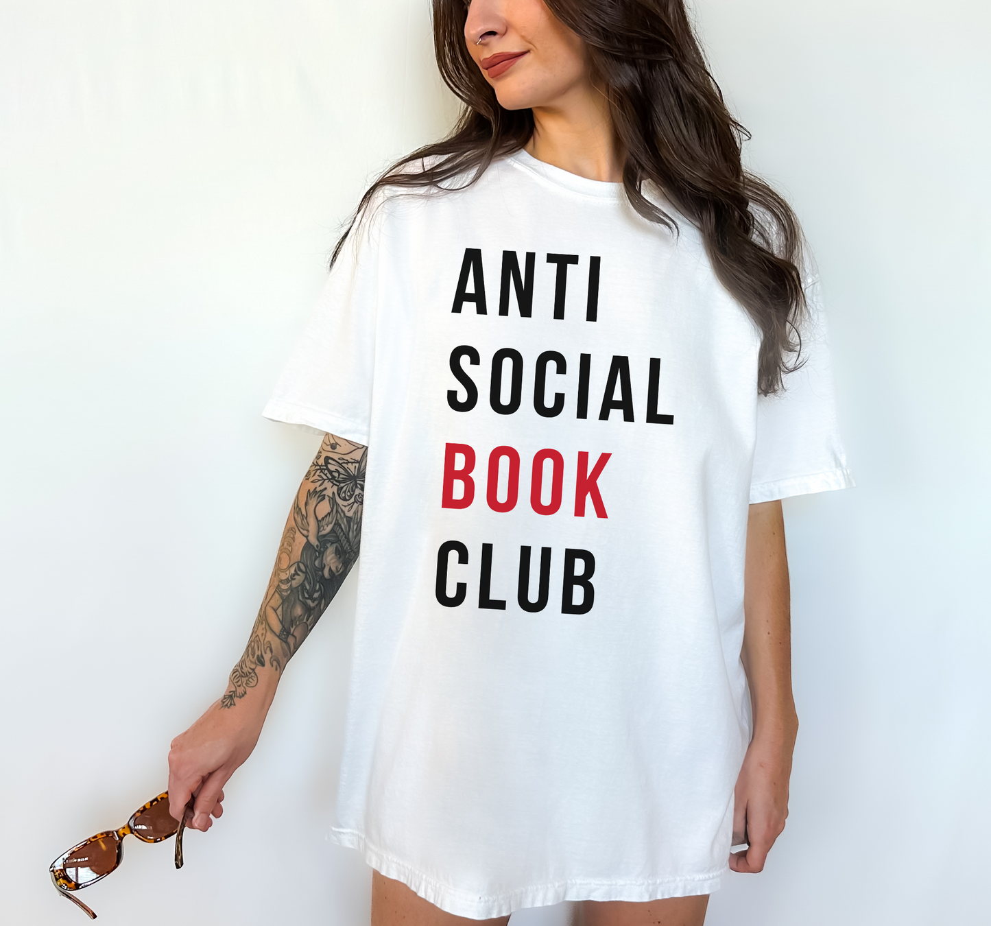 anti social book club (taylor's version) graphic tee