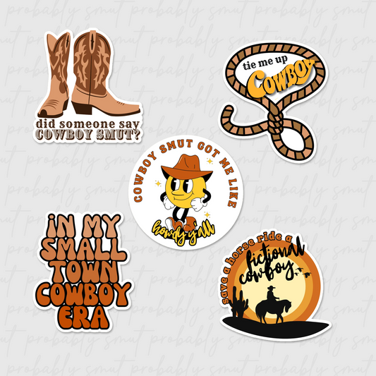 cowboy sticker pack